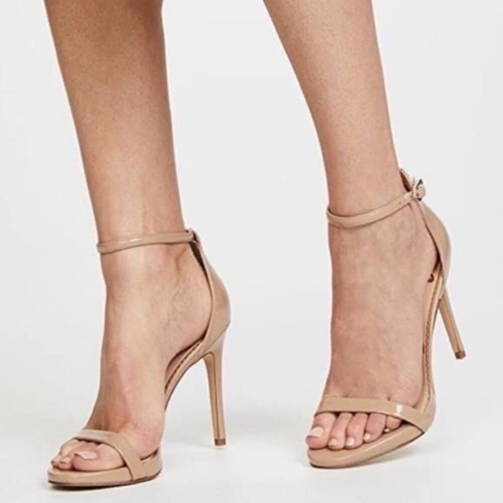 Sam Edelman Heels Size 9.5M Ariella Ankle Straps Stiletto Sandals